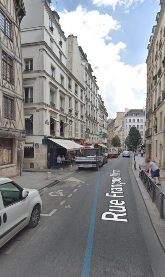 Rue Francois Miron Leilighet Paris Eksteriør bilde